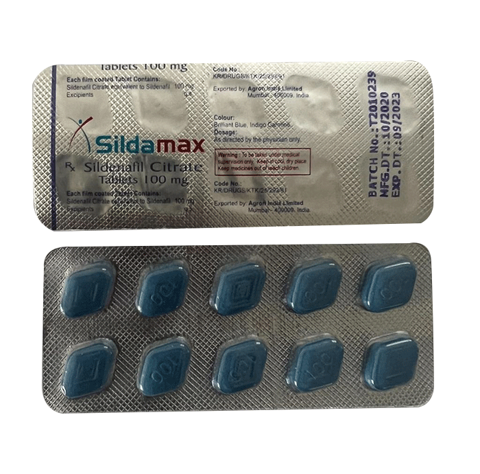 Sildamax 100mg Tablets Buy Online