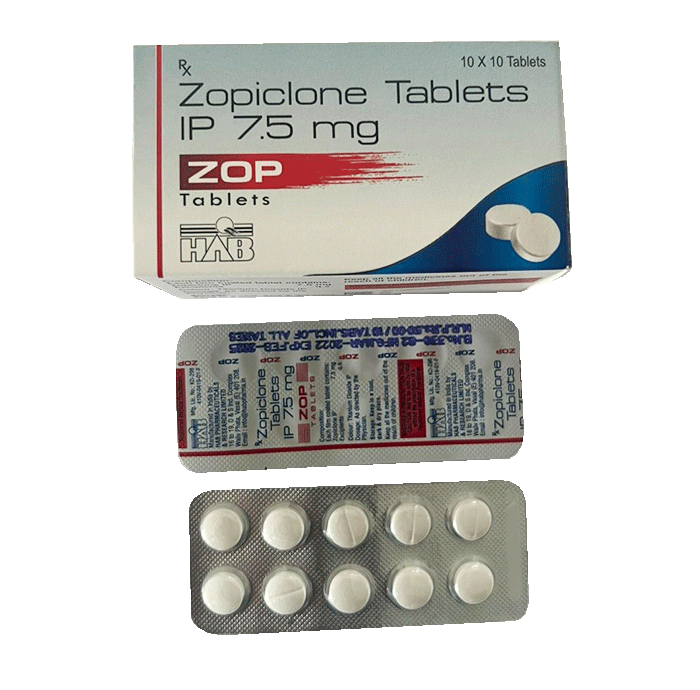 Buy Zopiclone Tablets White online