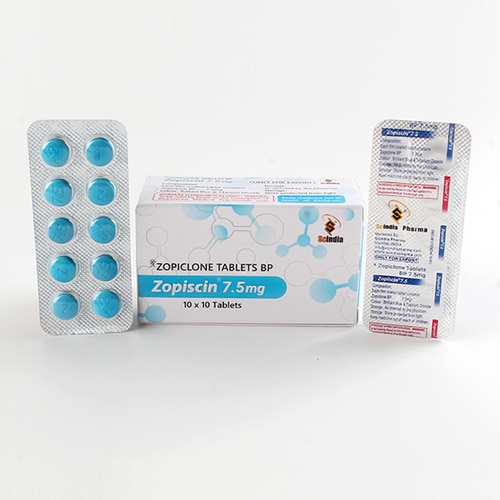 Zopiclone Zopiscin 7.5mg Blue online uk